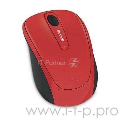 Мышка USB OPTICAL WRL MOBILE 3500 FLAME RED GMF-00293 MS
