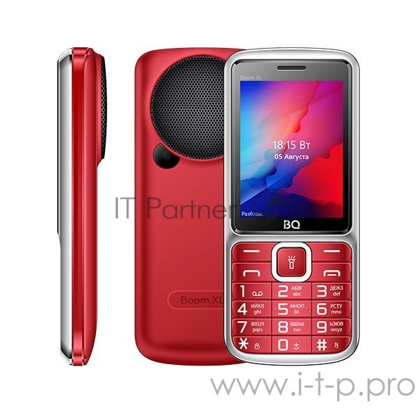Сотовый Телефон BQ 2810 BOOM XL Red