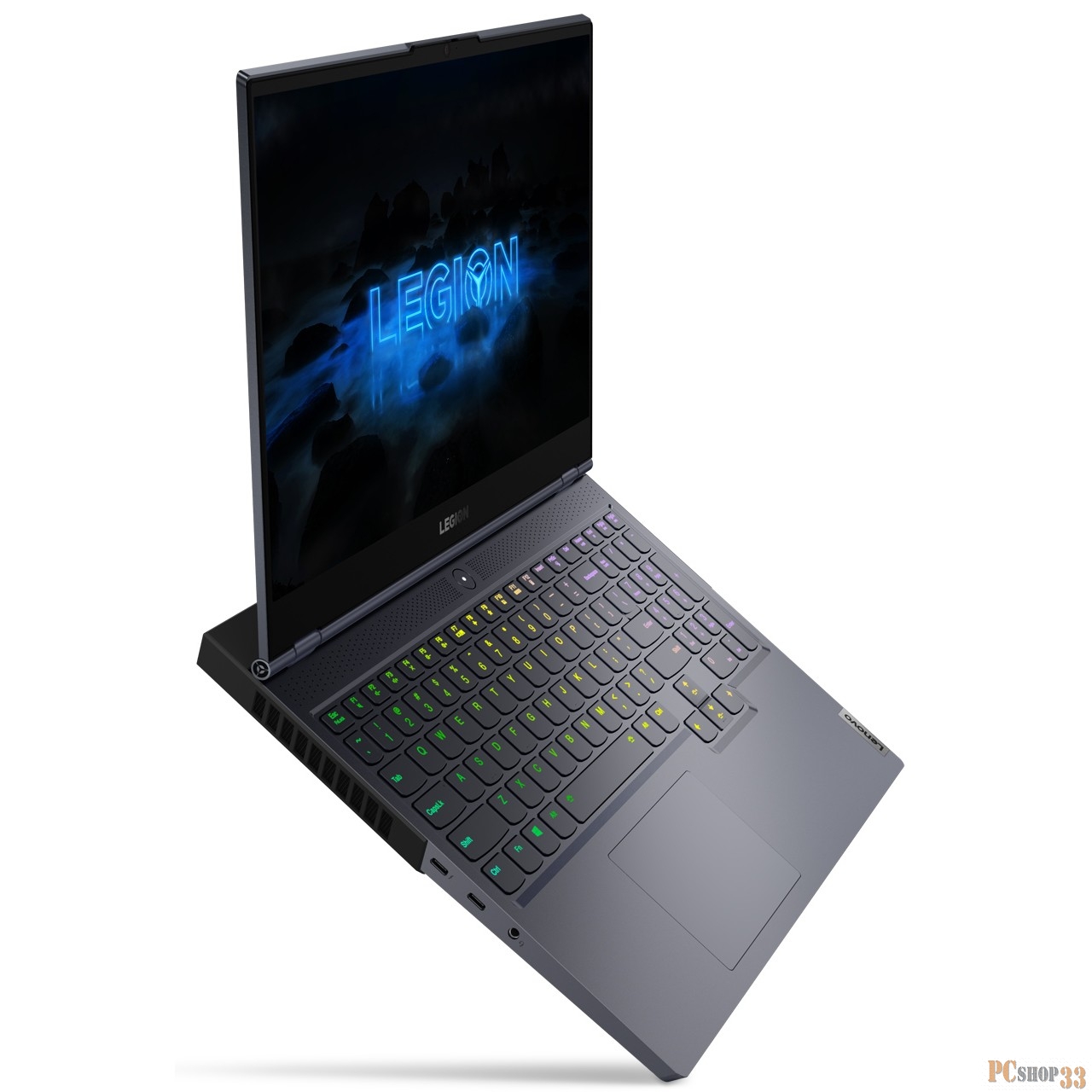 Ноутбук Lenovo Legion 7 15IMH05 Core i7 10750H/32Gb/SSD1Tb/NVIDIA GeForce RTX 2070 SuperMQ 8Gb/15.6/IPS/FHD (1920x1080)/noOS/grey/WiFi/BT/