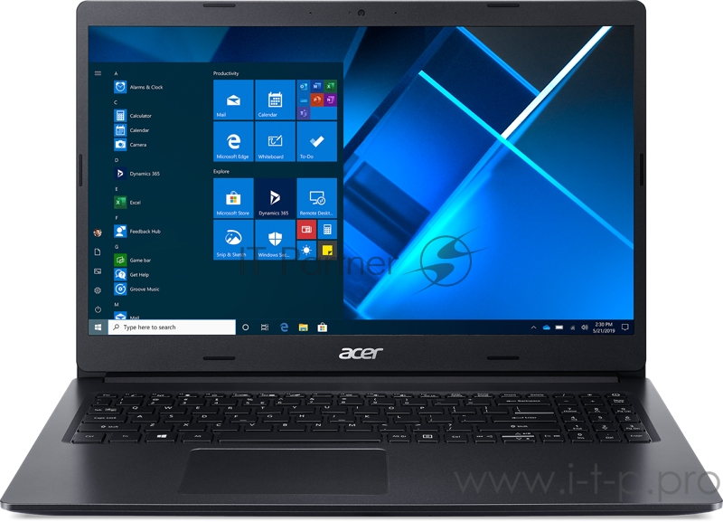 Ноутбук Acer Extensa EX215-22G-R956 15.6(1920x1080)/AMD Ryzen 3 3250U(2.6Ghz)/16384Mb/512SSDGb Radeon 625(2048Mb)/Cam/BT/WiFi/war 1y/1.9kg/Black/W10