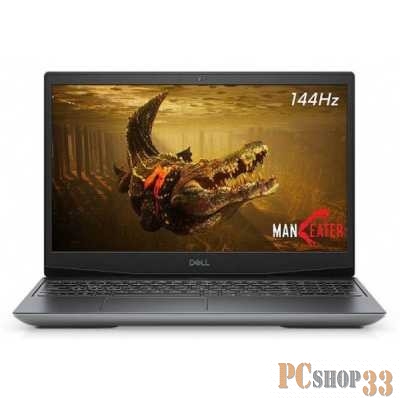 Ноутбук Dell G5-5505 15.6(1920x1080 (матовый, 144Hz) WVA)/AMD Ryzen 7 4800H(2.9Ghz)/16384Mb/512SSDGb Radeon RX 5600M(6144Mb)/BT/WiFi/war 1y/2.5kg/Silver /W10 + Backlit, 300 nits, LED