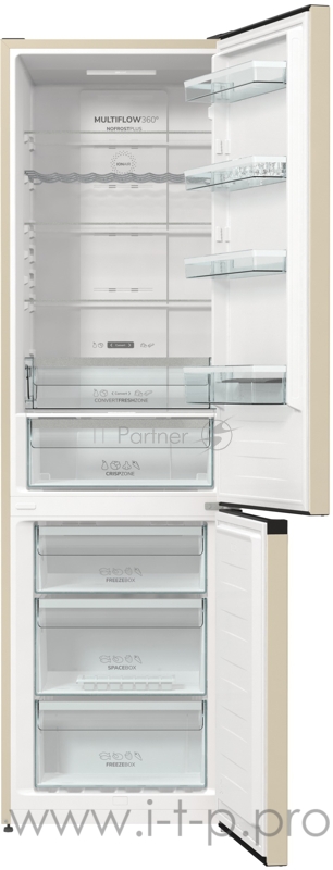 Холодильник GORENJE NRK6202AC4 бежевый