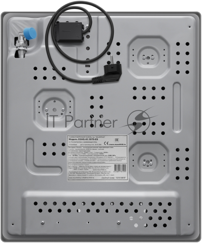 Газовая варочная панель MAUNFELD EGHS.43.3STS-ES