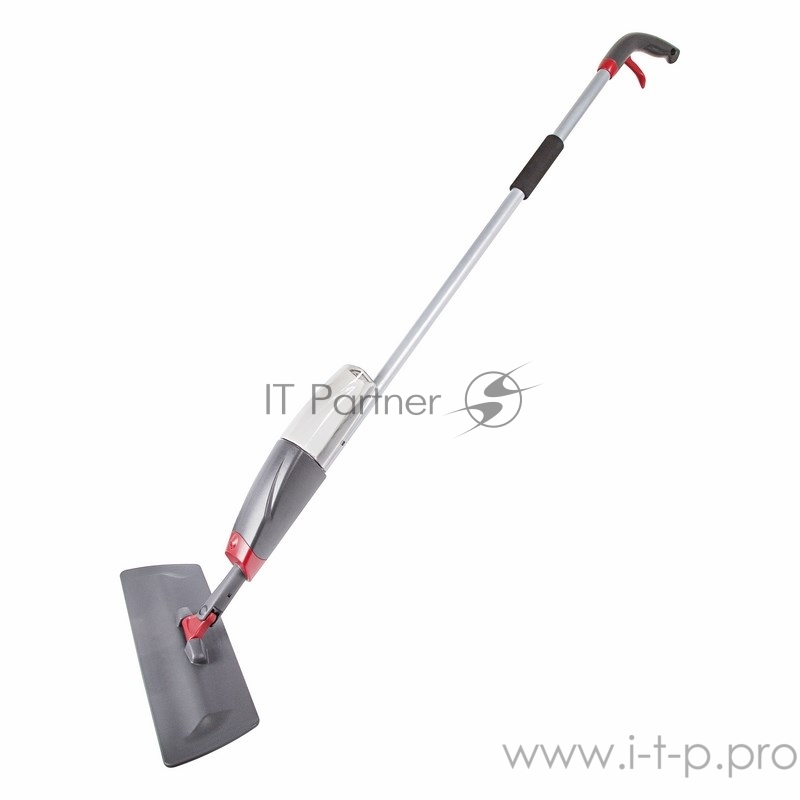 Швабра с распылителем DTB-03 (G/R) в комплекте дополнительная накладка из микрофибры