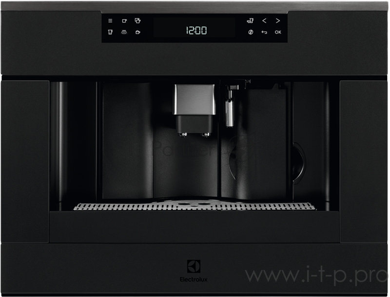 Встраиваемая кофемашина ELECTROLUX Встраиваемая кофемашина ELECTROLUX/ Кофе-машина автоматическая, сенсорное управление, цвет черный матовый,нерж.cталь