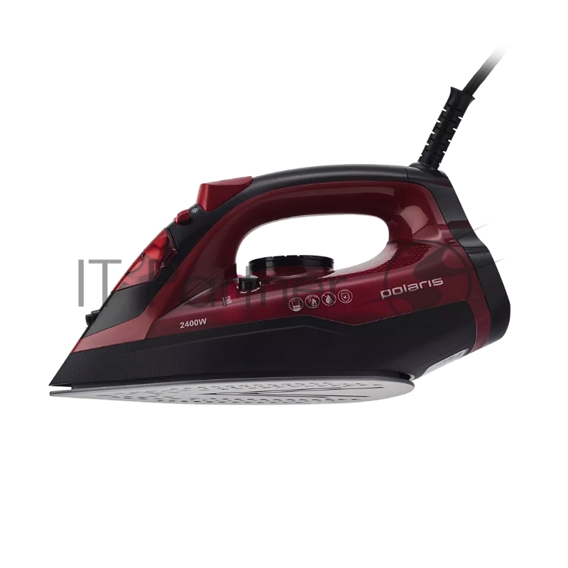 Утюг Polaris PIR 2478K черный/алый