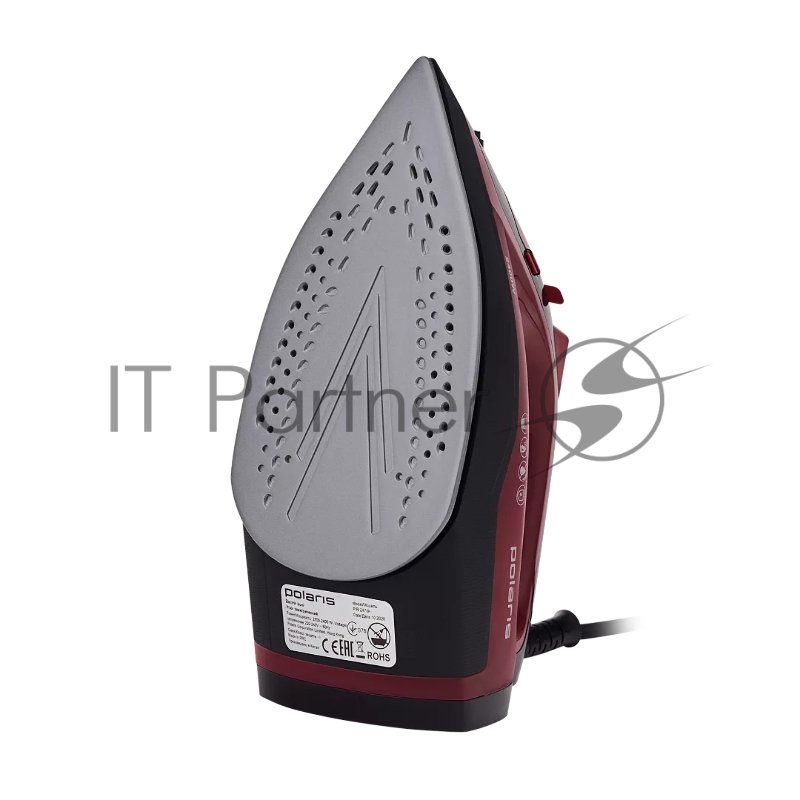 Утюг Polaris PIR 2478K черный/алый