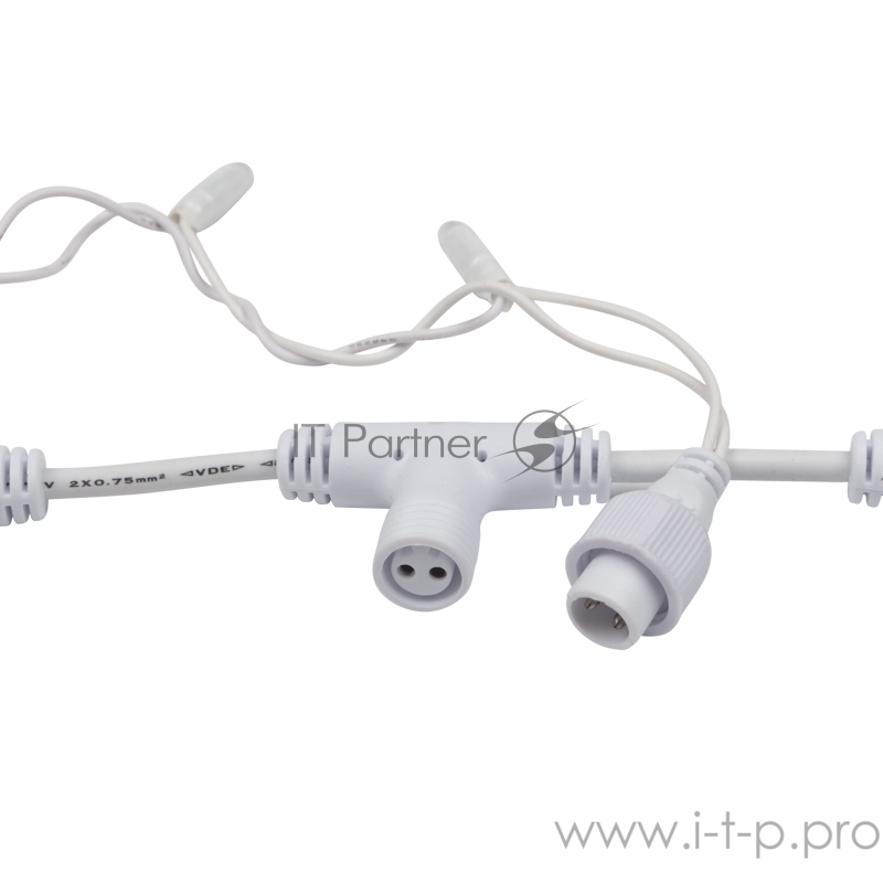 Гирлянда Светодиодный Дождь 2х1,5м, эффект мерцания, белый провод, 230 В, диоды ЗЕЛЁНЫЕ, 360 LED