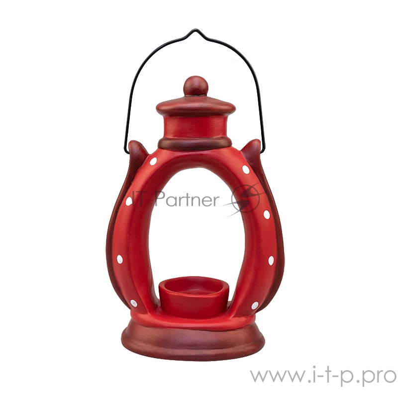 Керамический подсвечник «Фонарик» 14х9.8х21 см