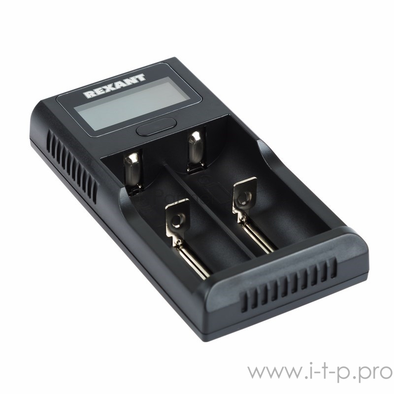 Универсальное зарядное устройство для 2 АКБ с ЖК дисплеем i2 REXANT