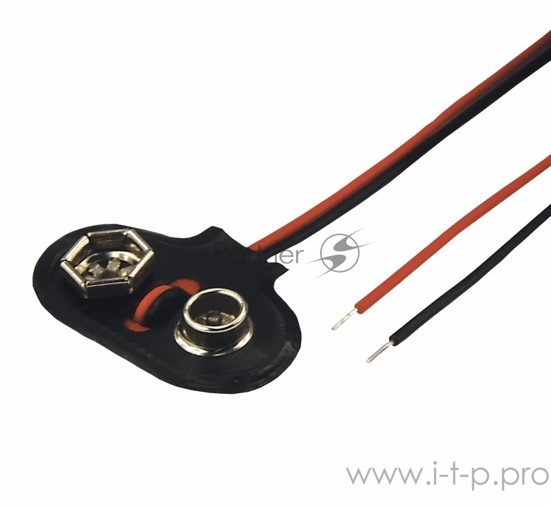 Клемма на «Крону» 9 V (угловая) REXANT