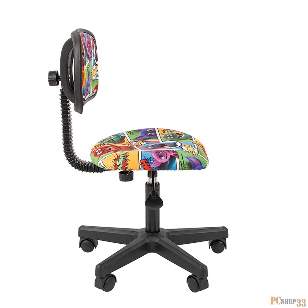 Кресло Chairman Kids 101 Россия ткань монстры (чер)