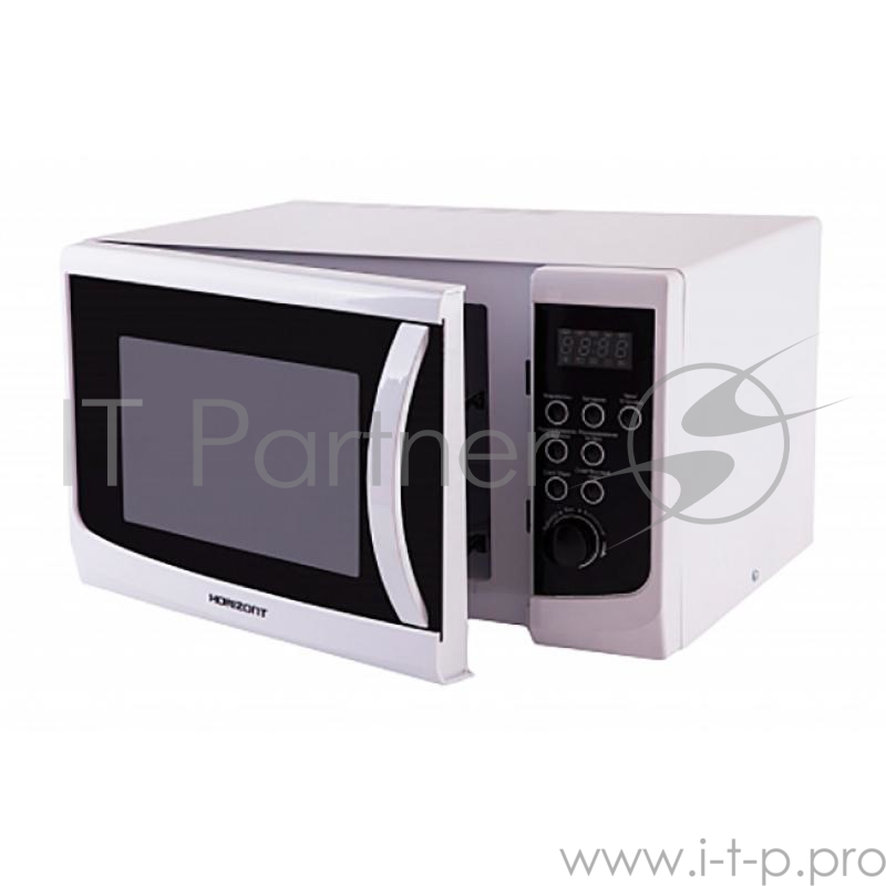 Микроволновая печь HORIZONT 23MW800-1379CAW 23 л, мощность микроволн 800 Вт