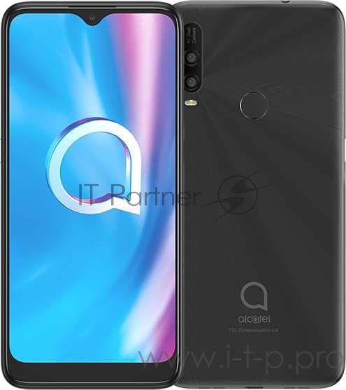 Смартфон Alcatel 4087U 1SE light 32Gb 2Gb серый моноблок 3G 4G 2Sim 6.22 720x1520 Android 10 13Mpix 802.11 b/g/n GPS GSM900/1800 GSM1900 TouchSc MP3 A-GPS microSD max32Gb