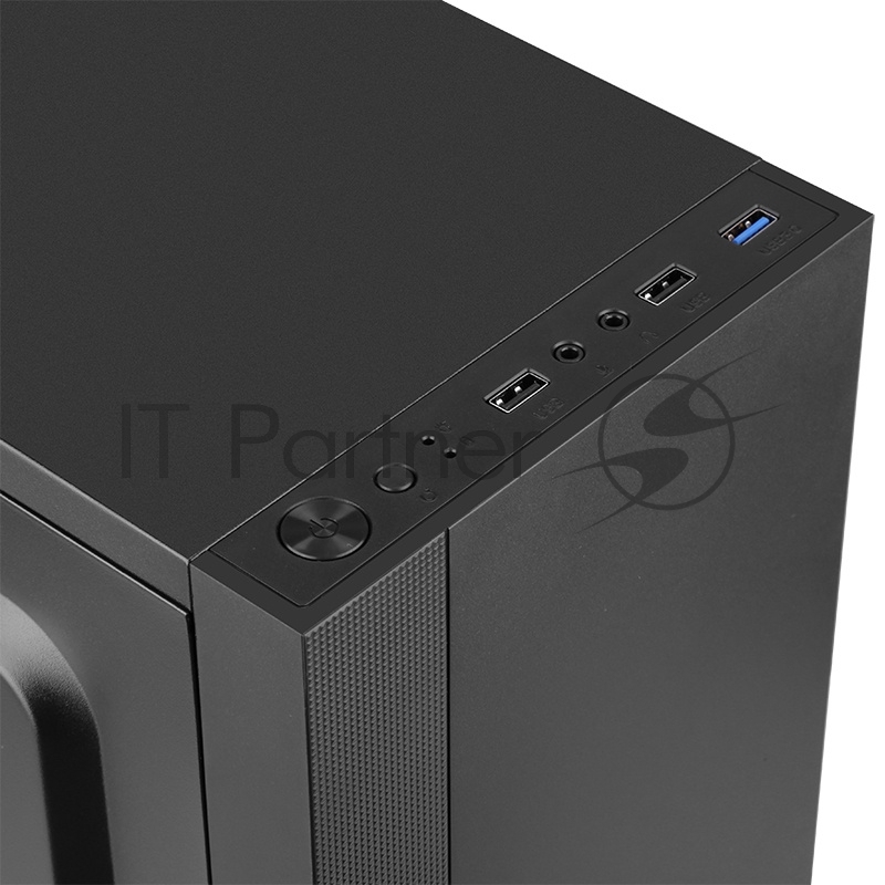 Корпус Accord K-16 черный без БП ATX 6x120mm 2xUSB2.0 1xUSB3.0 audio