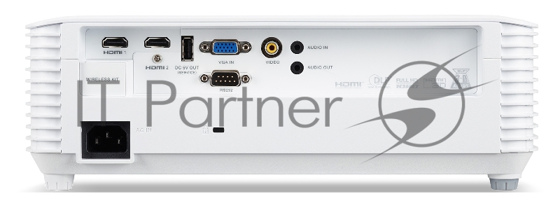 Проектор Acer X1527H DLP 4000Lm (1920x1080) 10000:1 ресурс лампы:4000часов 1xUSB typeA 2xHDMI 2.9кг