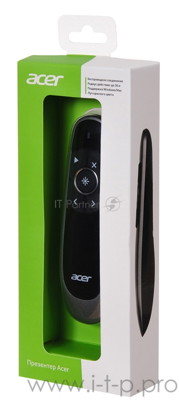 Презентер Acer OOD020 Radio USB (30м) черный
