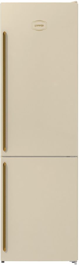 Холодильник Gorenje NRK6202CLI бежевый (двухкамерный)