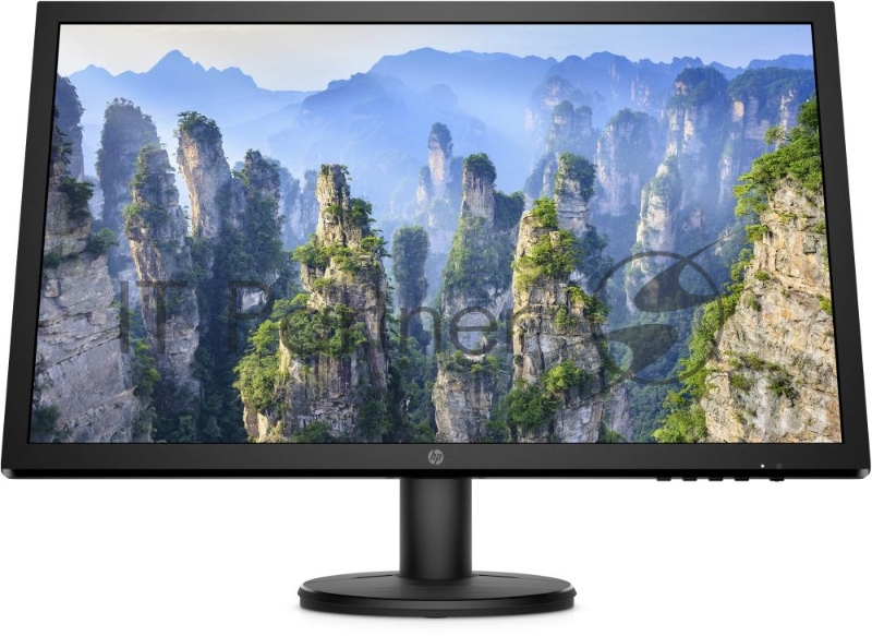 Монитор HP 24 (60.69см) Value Line V24 черный TN 1ms 16:9 HDMI матовая 250cd 170гр/160гр 1920x1080 D-Sub FHD
