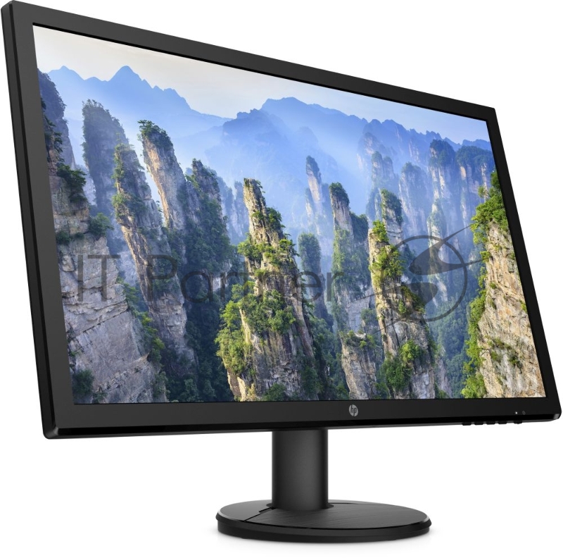 Монитор HP 24 (60.69см) Value Line V24 черный TN 1ms 16:9 HDMI матовая 250cd 170гр/160гр 1920x1080 D-Sub FHD