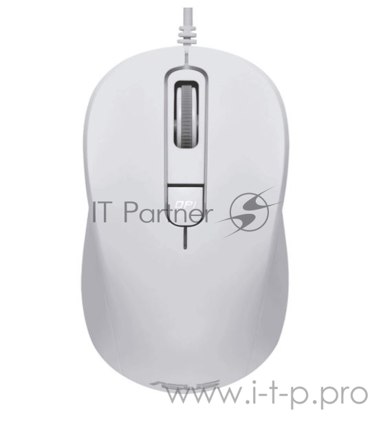 Мышь Asus MU101C белый оптическая (3600dpi) USB