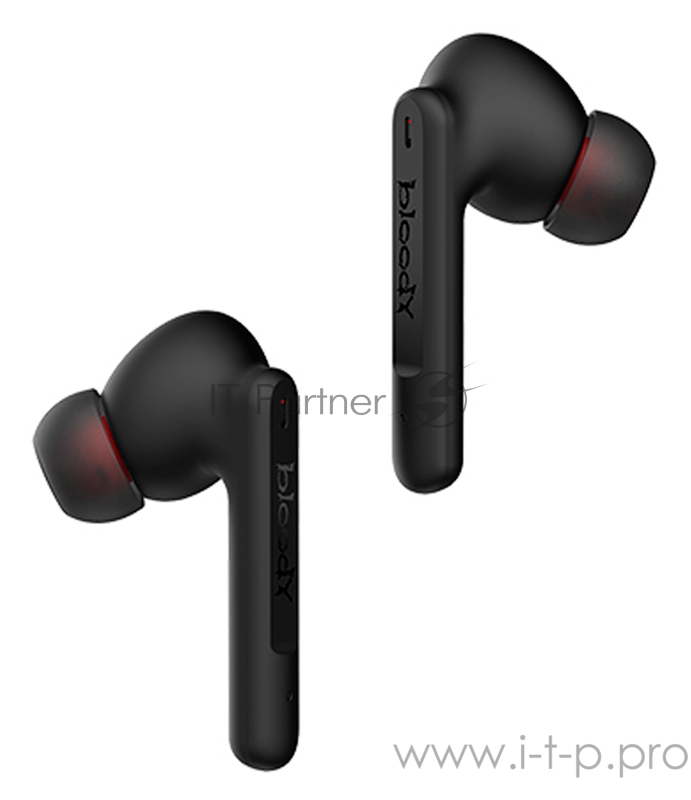 Наушники с микрофоном A4Tech Bloody M90 черный/красный вкладыши BT в ушной раковине (M90 BLACK + RED)