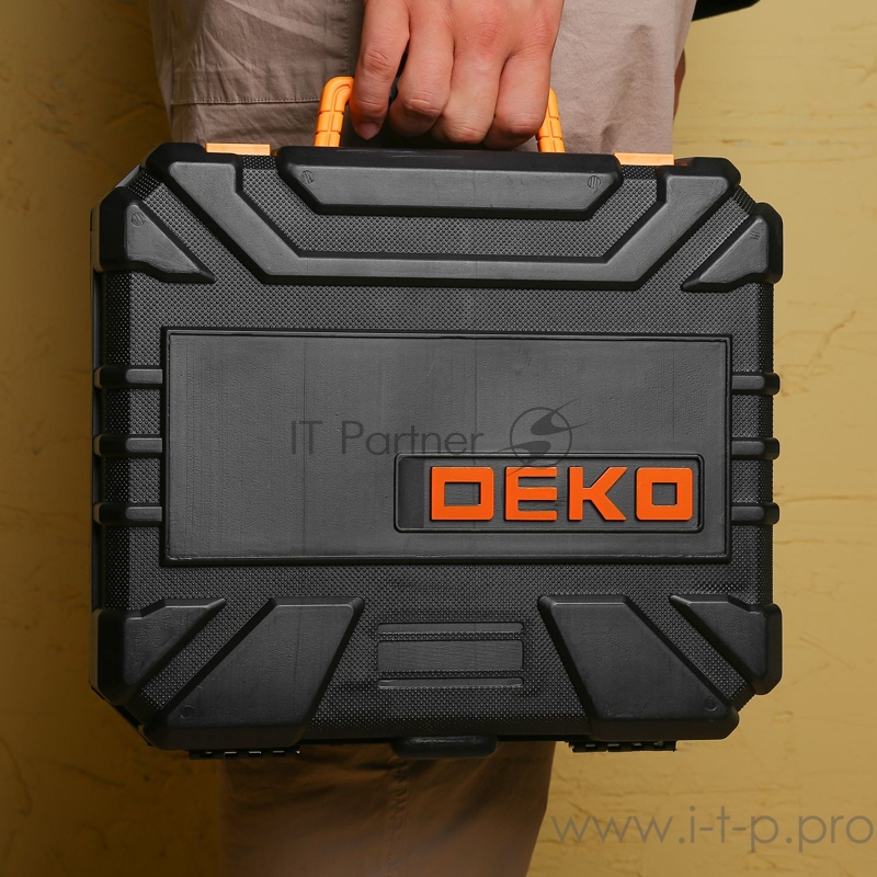 Дрель-шуруповерт Deko DKCD20FU-Li аккум. патрон:быстрозажимной (кейс в комплекте)