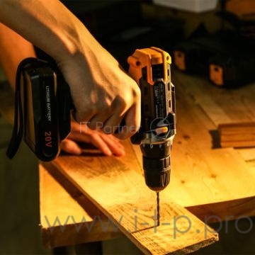 Дрель-шуруповерт Deko DKCD20FU-Li аккум. патрон:быстрозажимной (кейс в комплекте)