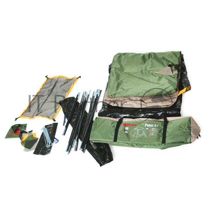 Палатка BTrace Point 2+ (Зеленый)