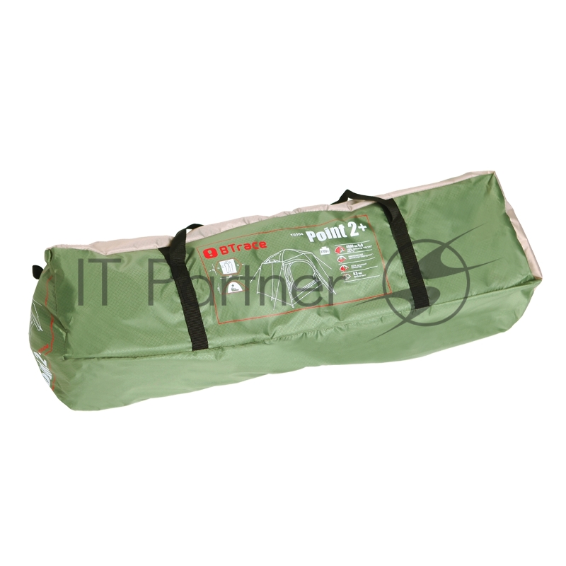 Палатка BTrace Point 2+ (Зеленый)