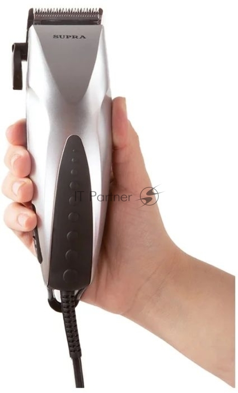 Машинки для стрижки/Триммеры SUPRA HCS-820 Мощность: 3 Вт. Эргономичный дизайн корпуса для комфортного использования. Лезвия из высококачественной нержавеющей стали. Сменные насадки с возможностью регулировки длины 3 мм, 6 мм, 9 мм, 12 мм. Чистящая щ