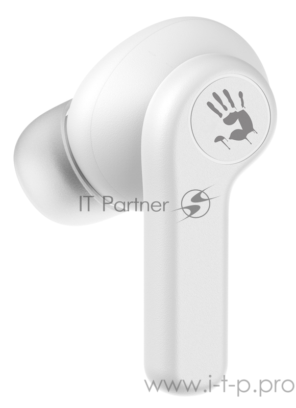 Наушники с микрофоном A4Tech Bloody M30 белый вкладыши BT в ушной раковине (M30)