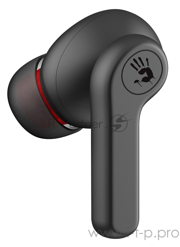 Наушники с микрофоном A4Tech Bloody M30 черный/красный вкладыши BT (M30)