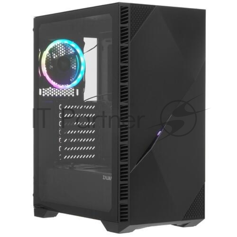 Корпус MIDITOWER ATX W/O PSU Z3 ICEBERG BLACK ZALMAN