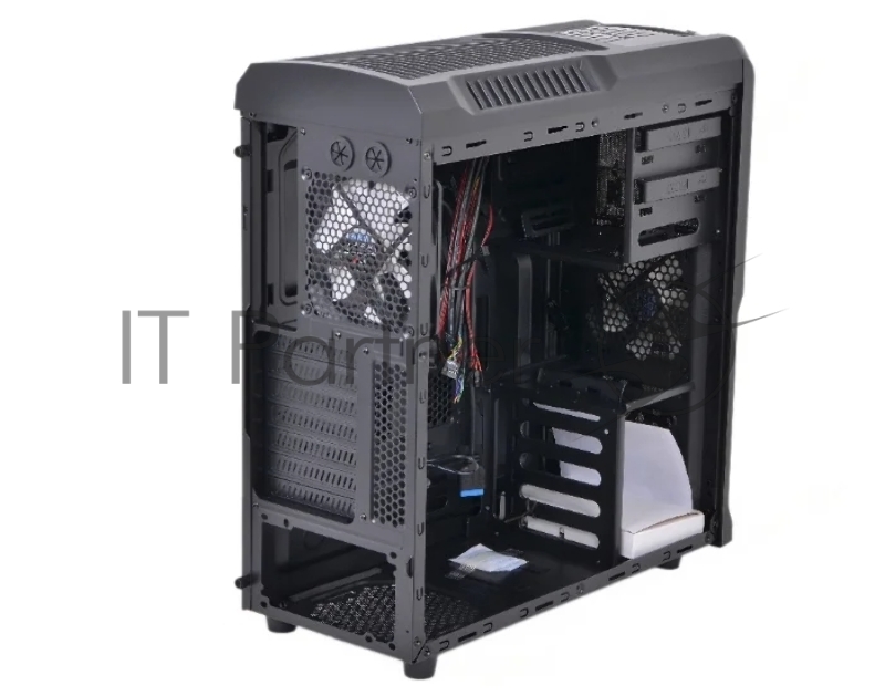Корпус MIDITOWER ATX W/O PSU Z3 ICEBERG BLACK ZALMAN