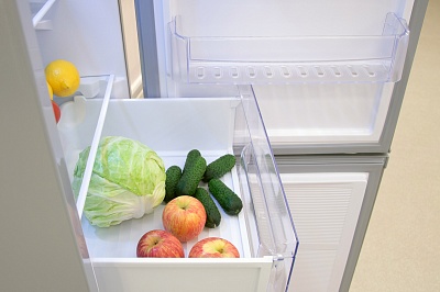 Холодильник NORDFROST NRB 124 332 серебристый металлик