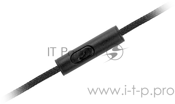 Гарнитура вкладыши Sven E-400M 1.2м черный проводные в ушной раковине