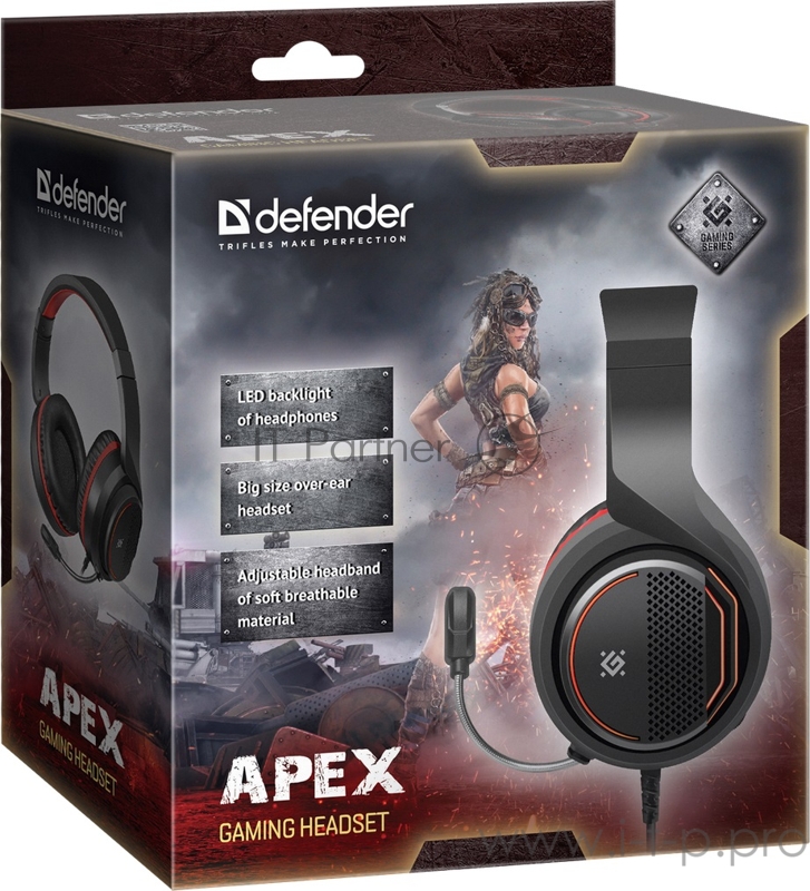 Гарнитура GAMING APEX 64525 DEFENDER