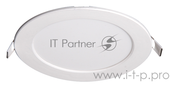 Светильник светодиодный ДВО PPL-R 12w 4000K IP40 WH d170мм встр/круг | 5008540A | Jazzway