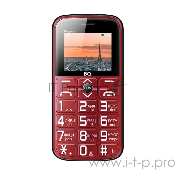 Мобильный телефон BQ 1851 Respect Red. SC6531E, 1, 32 Mb, 32 Mb, 2G GSM 900/1800 мГц, Bluetooth Версия 2.1 Экран: 1.77 , 128*160, Основная камера: 0.08 MP, инт. отсутствует, FF, 1, Пластик Фронтальная камера: , Кол-во СИМ: 2, Mini, Mini, карта памяти