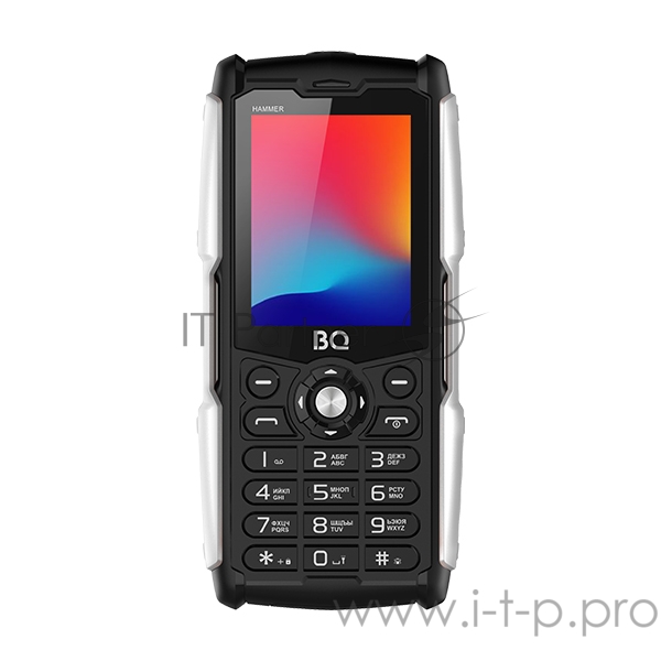 Мобильный телефон BQ 2449 Hammer Green. SC6531E, 1, 208MHZ, ThreadX, 32 Mb, 32 Mb, 2G GSM 850/900/1800/1900, Bluetooth Экран: 2.4 , 240*320, TN, Защита корпуса IP_68 Основная камера: 0.08 MP, Фронтальная камера: , Кол-во СИМ: 2, Mini, Mini, карта пам