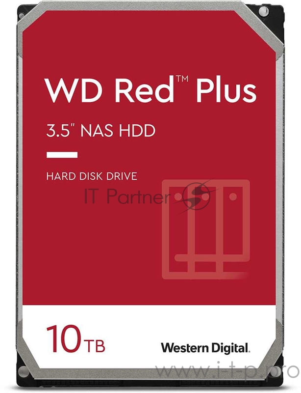 Жесткий диск SATA 10TB 6GB/S 256MB RED WD101EFBX WDC