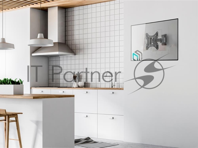 ТВ кронштейн /17-43 NP24 BLACK ONKRON