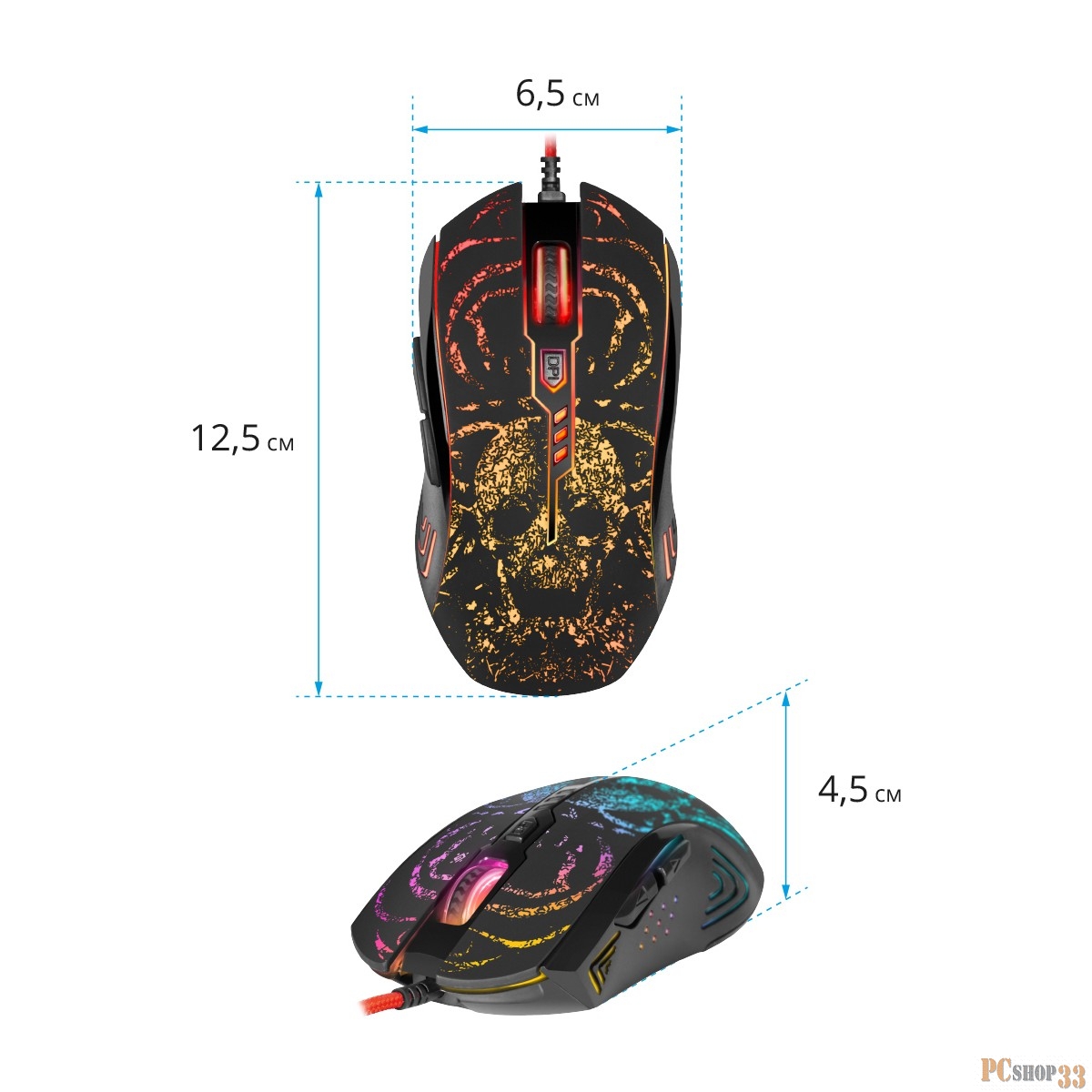 Мышка USB OPTICAL GM-947 52947 DEFENDER