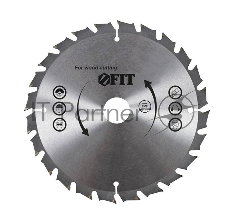 Круг пильный твердосплавный FIT 37694 по дереву спец. форма зуба 210 х 30 х 48 т