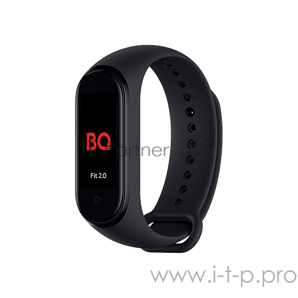 Фитнес-браслет BQ-Fit 2.0 black. NRF51822, 1, Bluetooth Экран: 0.96 , АКБ Li-Polymer Несъемная 90