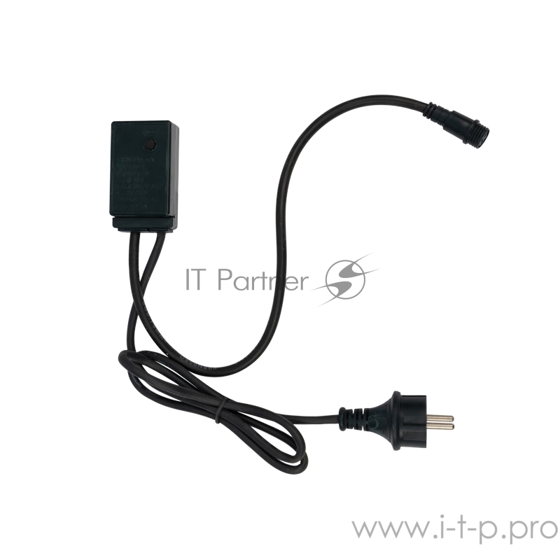 Гирлянда Твинкл Лайт 20 м, черный КАУЧУК, 240 диодов, цвет ТЕПЛЫЙ БЕЛЫЙ