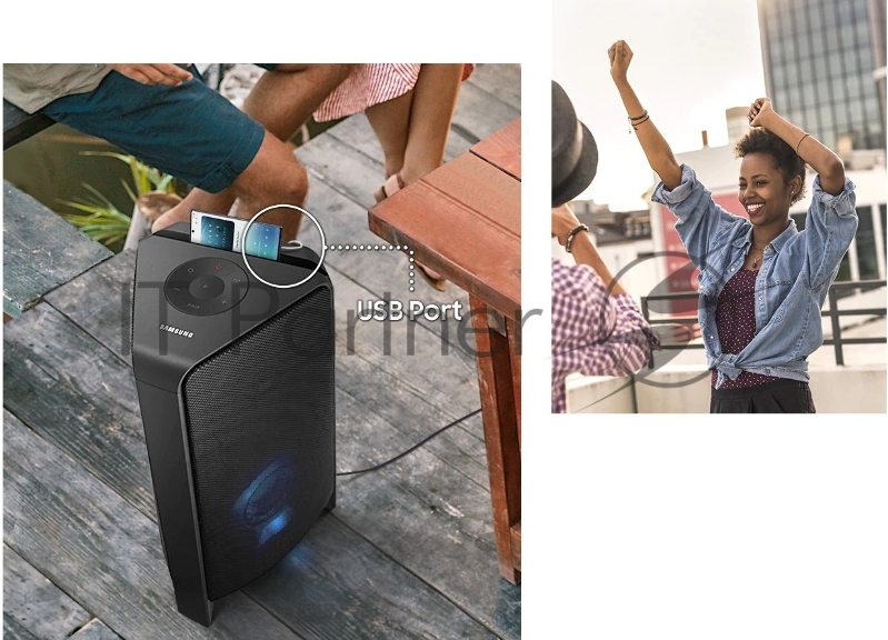 Акустическая система Samsung Sound Tower MX-T40 черный