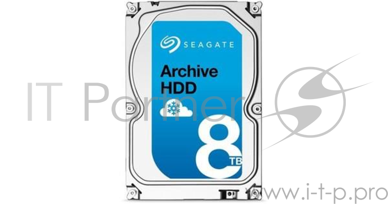 Жесткий диск 8TB Seagate Exos 5E8 (ST8000AS0003) {SATA 6 Гбит/с, 5400 rpm, 256 mb buffer 3.5, для для облачной архивации}