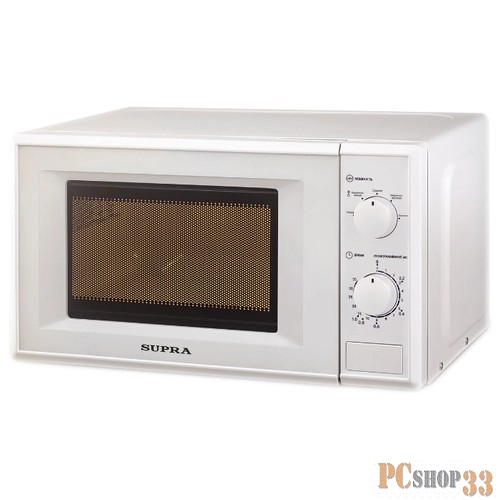 Микроволновая печь Микроволновые печи SUPRA 20MW05, мощность 700Вт, объем 20 литров